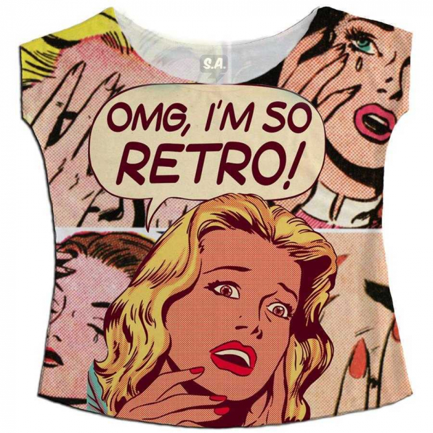 TShirt Adulta Retro