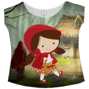 TShirt infantil - Chapeuzinho Vermelho