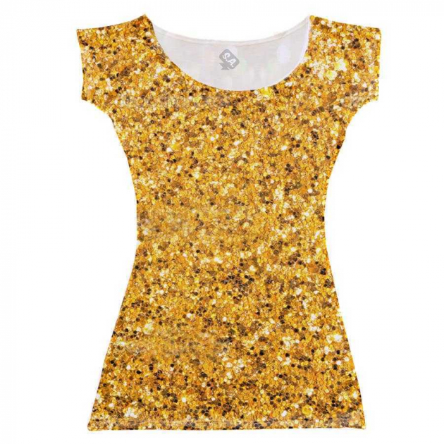 Vestido Adulto Dourado