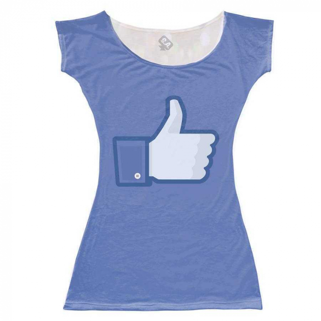 Vestido Adulto Like Facebook