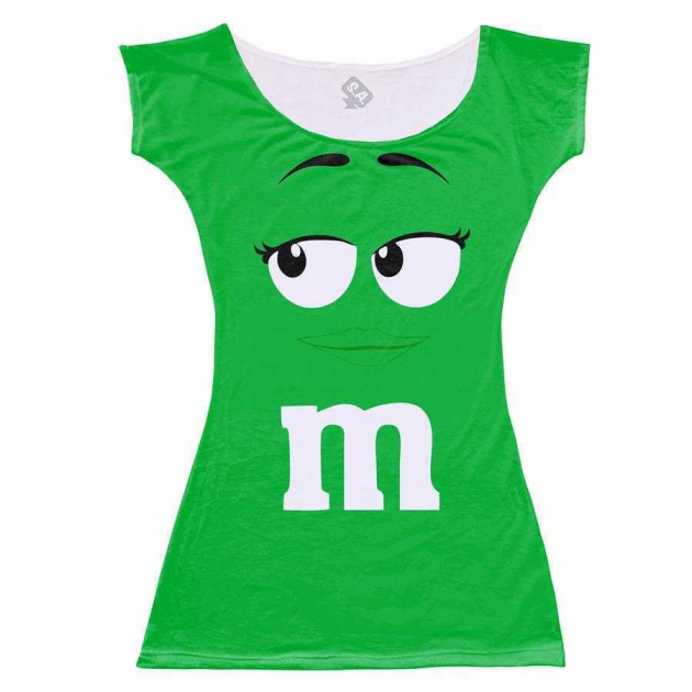 Vestido Adulto M&M  Verde