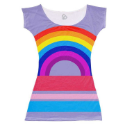 Vestido  Infantil Arco Iris