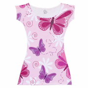 Vestido  Infantil Borboleta