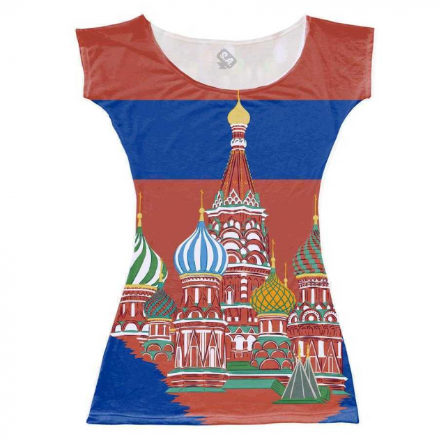 Vestido Infantil Russia